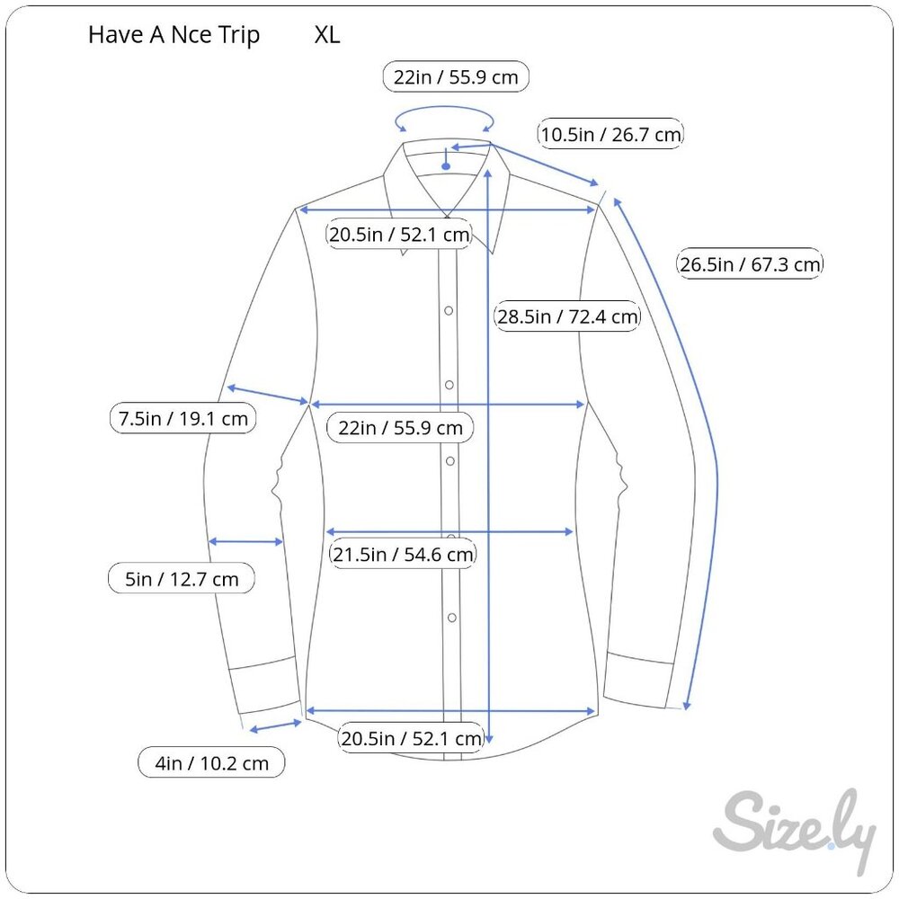 Have a Nice Trip Psychedelic Hoodie Sweatshirt - XL - Easywear Gray - Picture 3 of 7